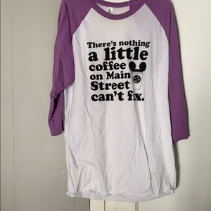 Disney Etsy shop coffee tshirt